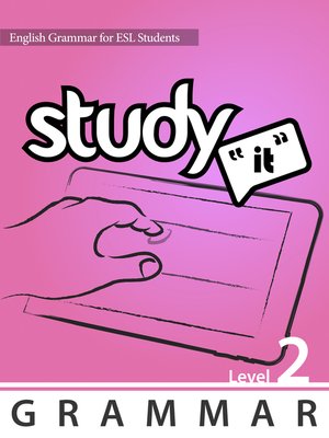 cover image of Study It Grammar 2 eBook